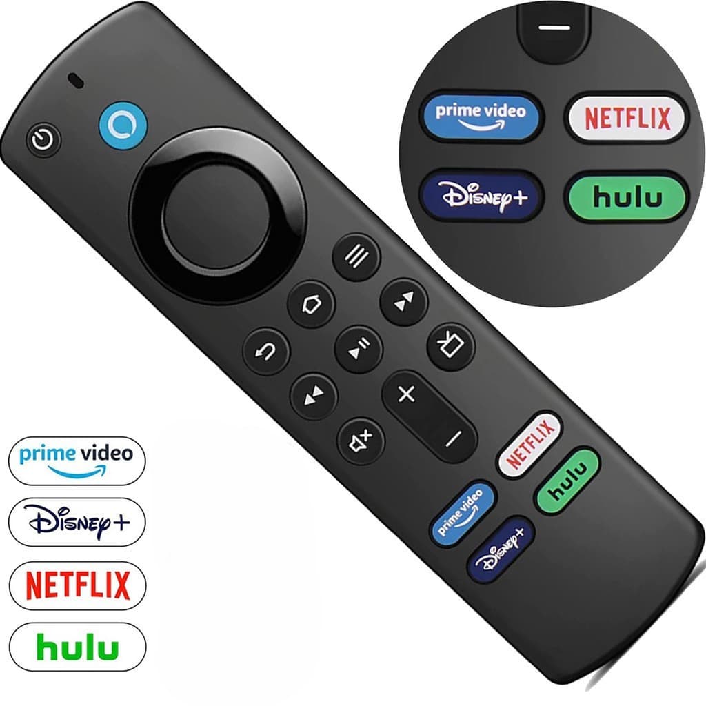 Controle Remoto Com Voz Para Amazon Fire Tv Fire Stick