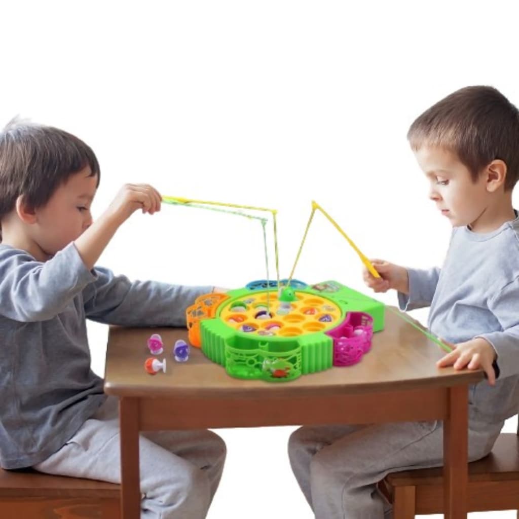 Brinquedo Jogo Infantil Pesca Maluca - Diversão Garantida com Peixes Coloridos e Varas de Pesca