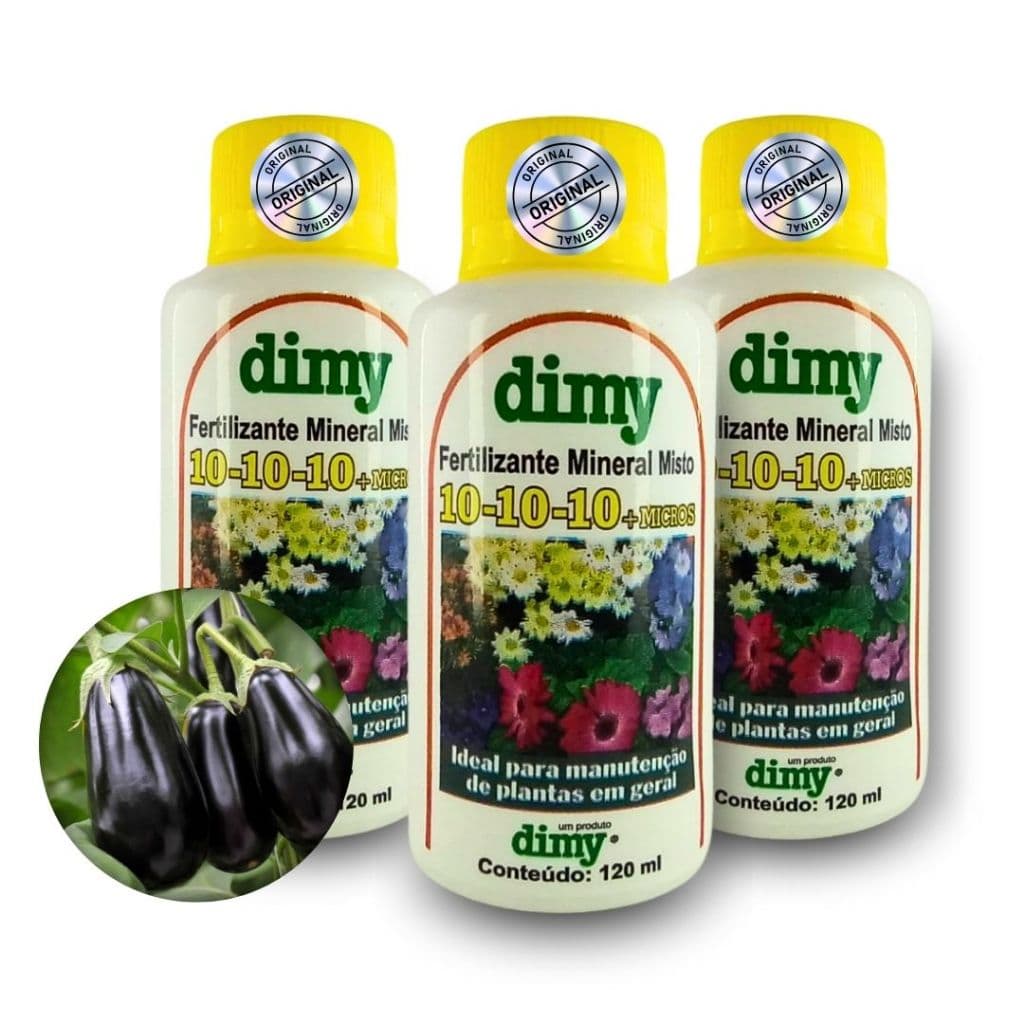 3Fertilizante Mineral Misto 10-10-10 ideial P Berinjela
