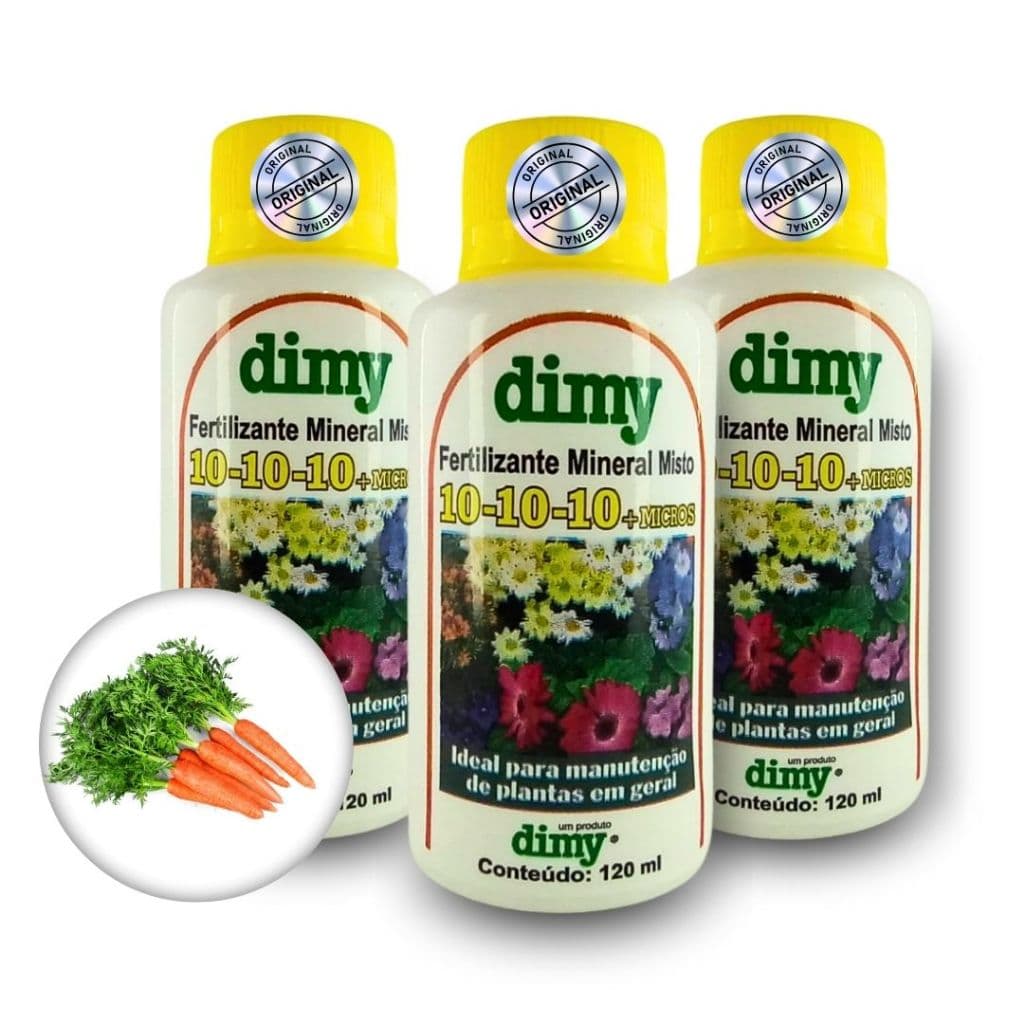 3Fertilizante Mineral Misto 10-10-10 ideial P Cenoura