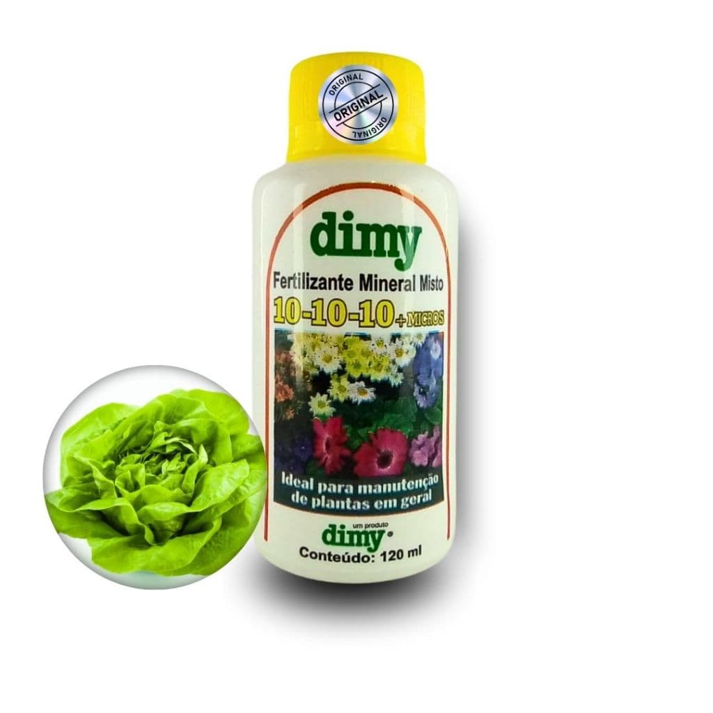 Fertilizante Mineral Misto 10-10-10 Liquido para Alface