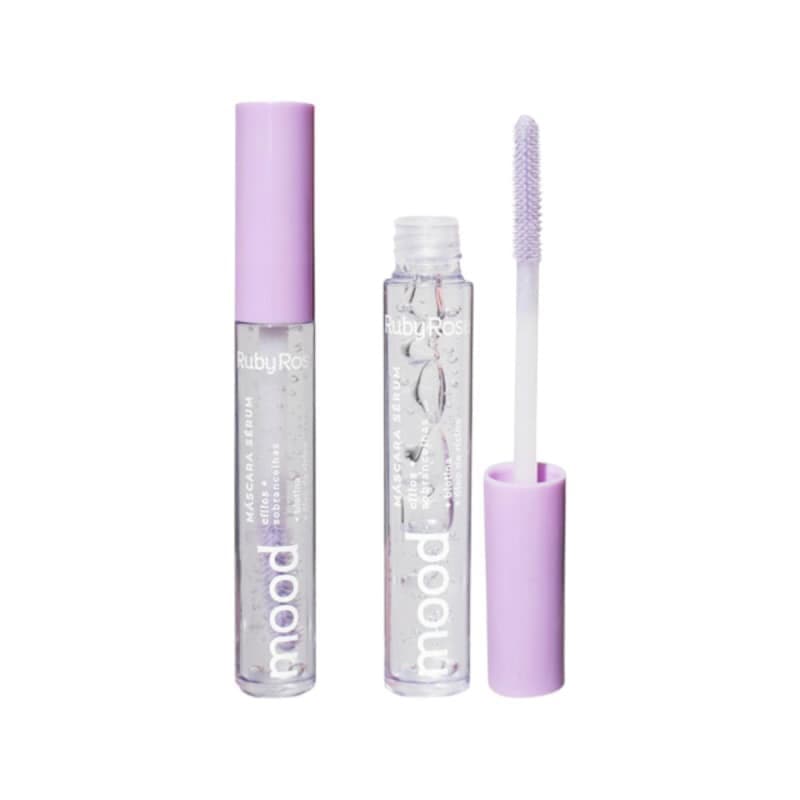 GEL INCOLOR CÍLIOS + SOBRANCELHA RUBYROSE MÁSCARA SÉRUM MOOD