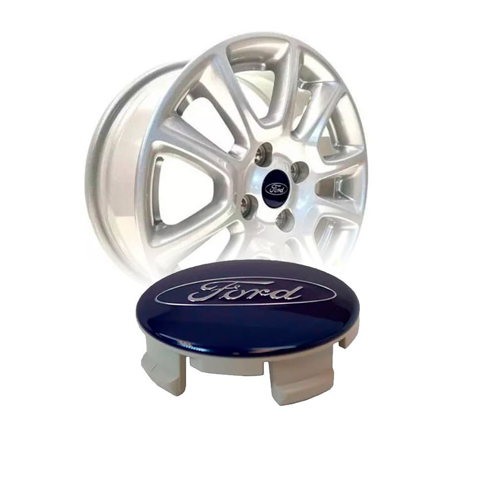 Calota do Centro da Roda de Liga Leve 1003AA488 Original Ford