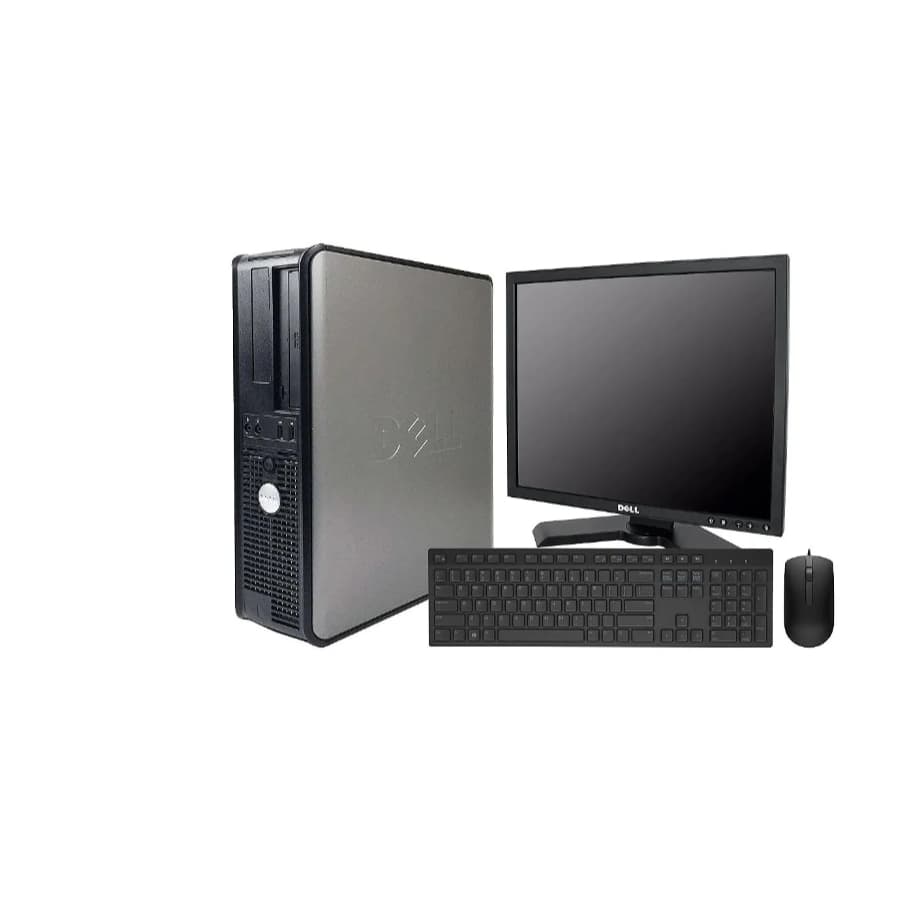 Computador Completo Dell Optiplex CORE 2 DUO 4GB DDR3 HD 160GB Monitor Dell 19 + Teclado e Mouse