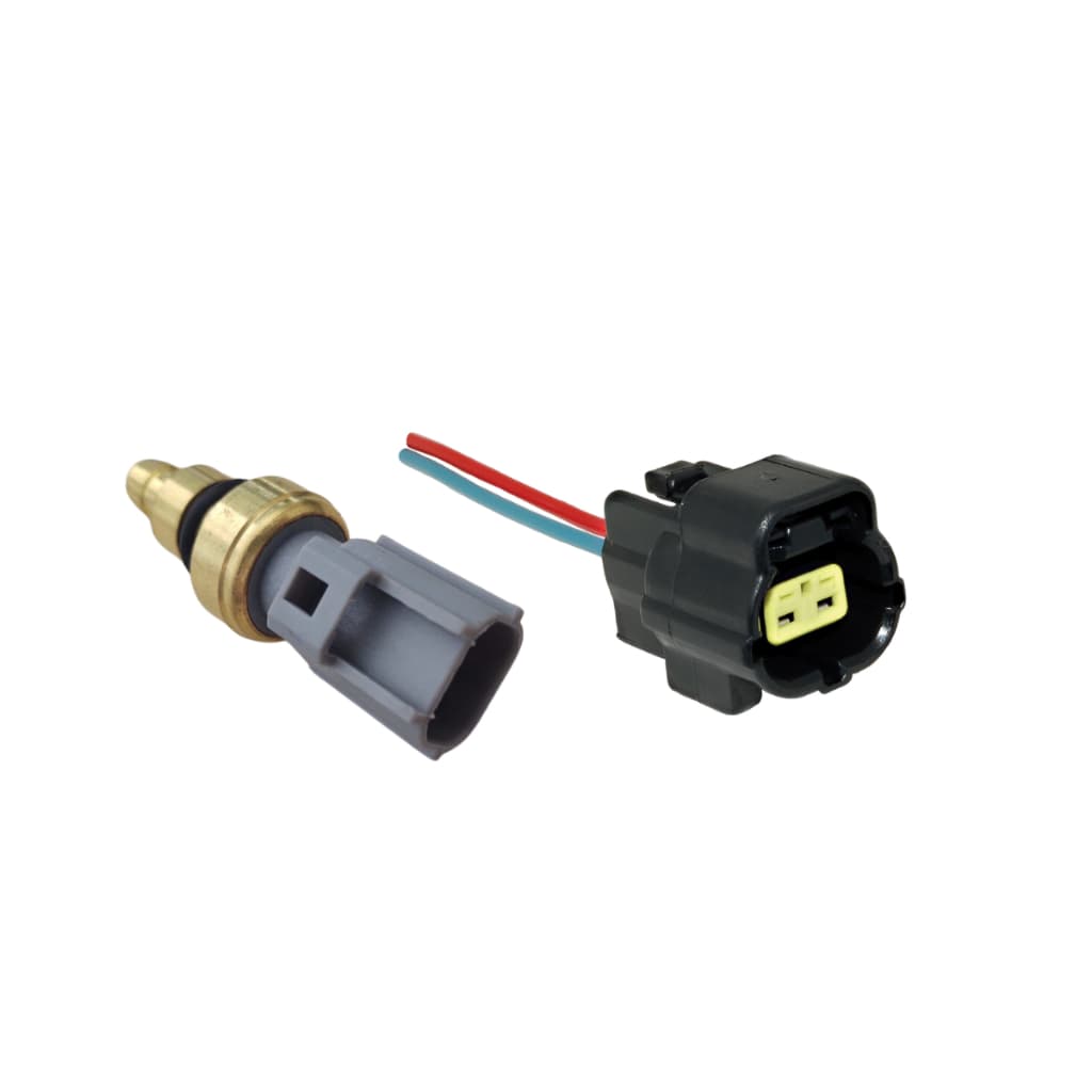 Kit Sensor Temperatura de Água + Plug Chicote Ká Fiesta Ecosport 1.0 1.6 Zetec