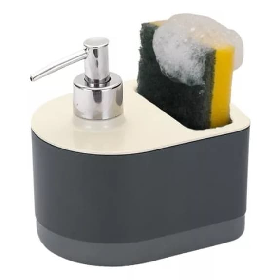 Dispenser Para Detergente Líquido Com Porta Bucha Arthi