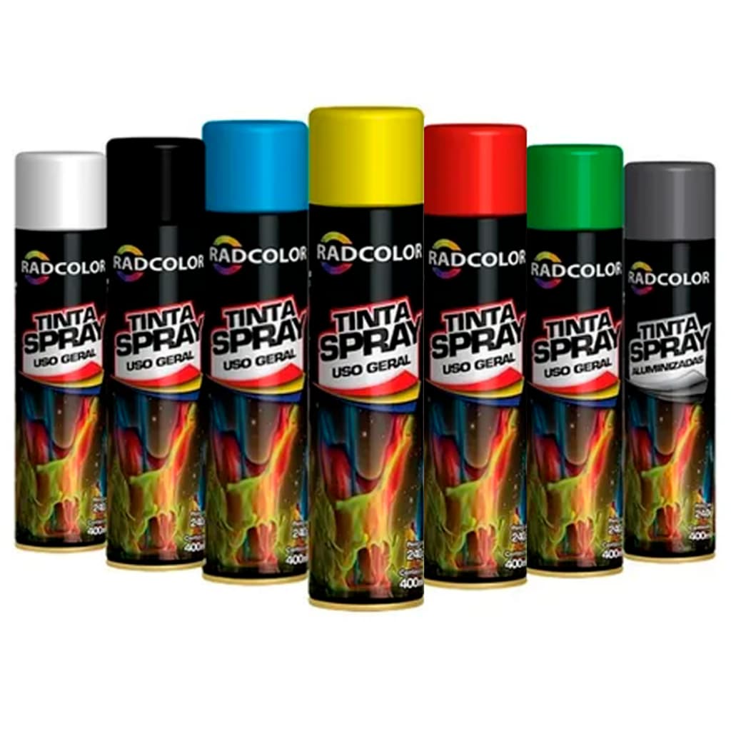 Tinta Spray Uso Agrícola 400ml Radcolor