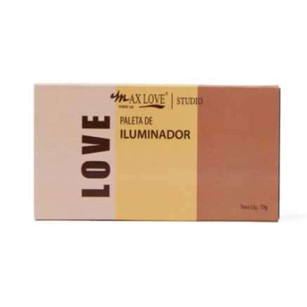 Paleta de Iluminador 01-  Max Love