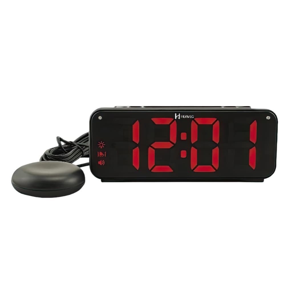 Relógio Despertador Digital Herweg Alarme Vibratório 2987
