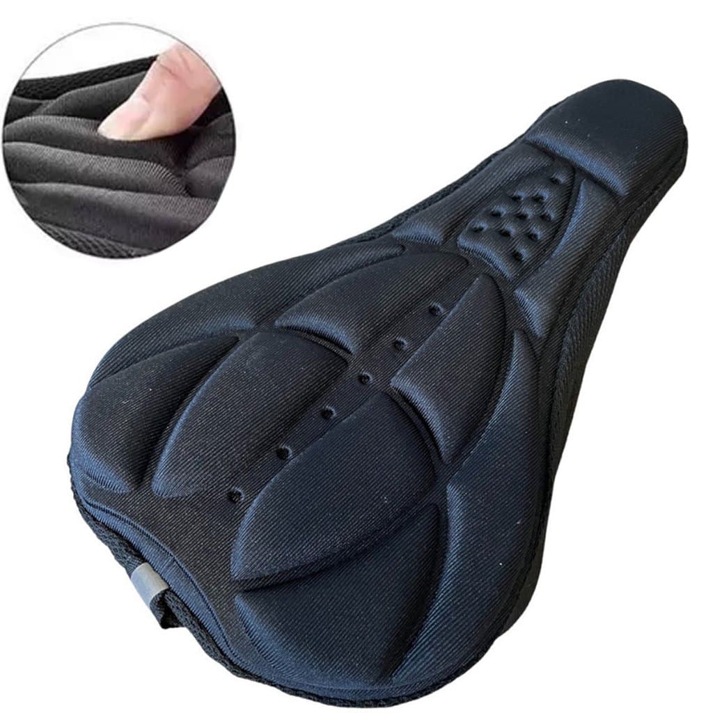 Capa para Banco Selim em Gel Silicone Ajustável Banco Almofada Para bike Ciclismo Super Confortável