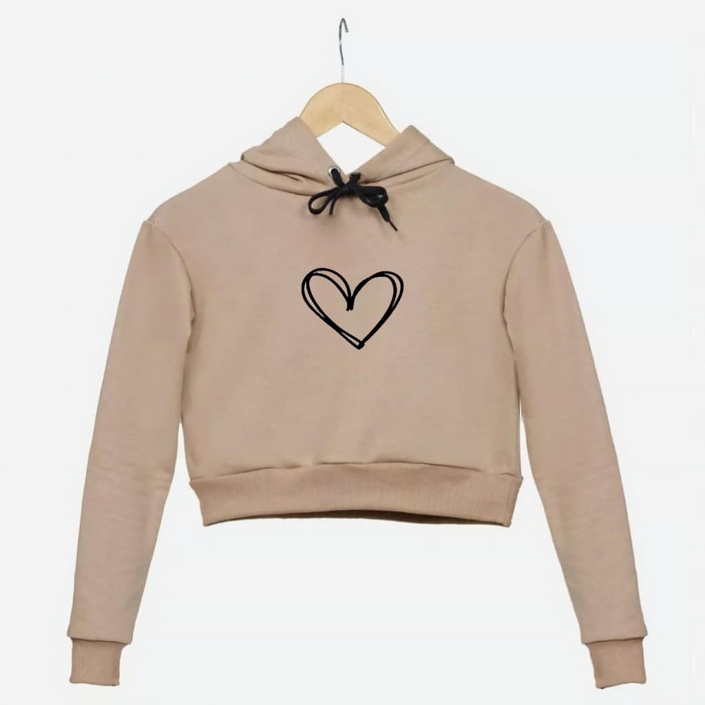 moletom Cropped Feminino