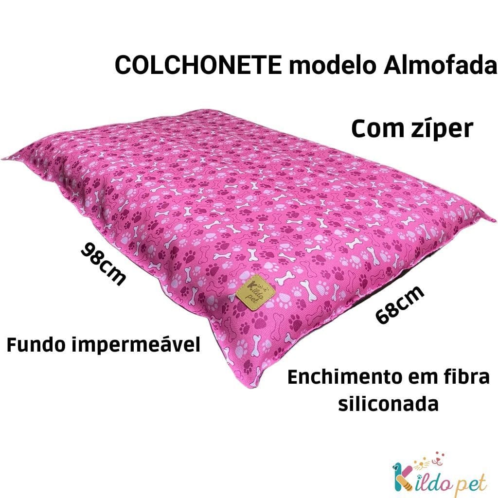 Kildopet Colchonete Cama Almofada para Cachorro ou gato caminha pet confortável