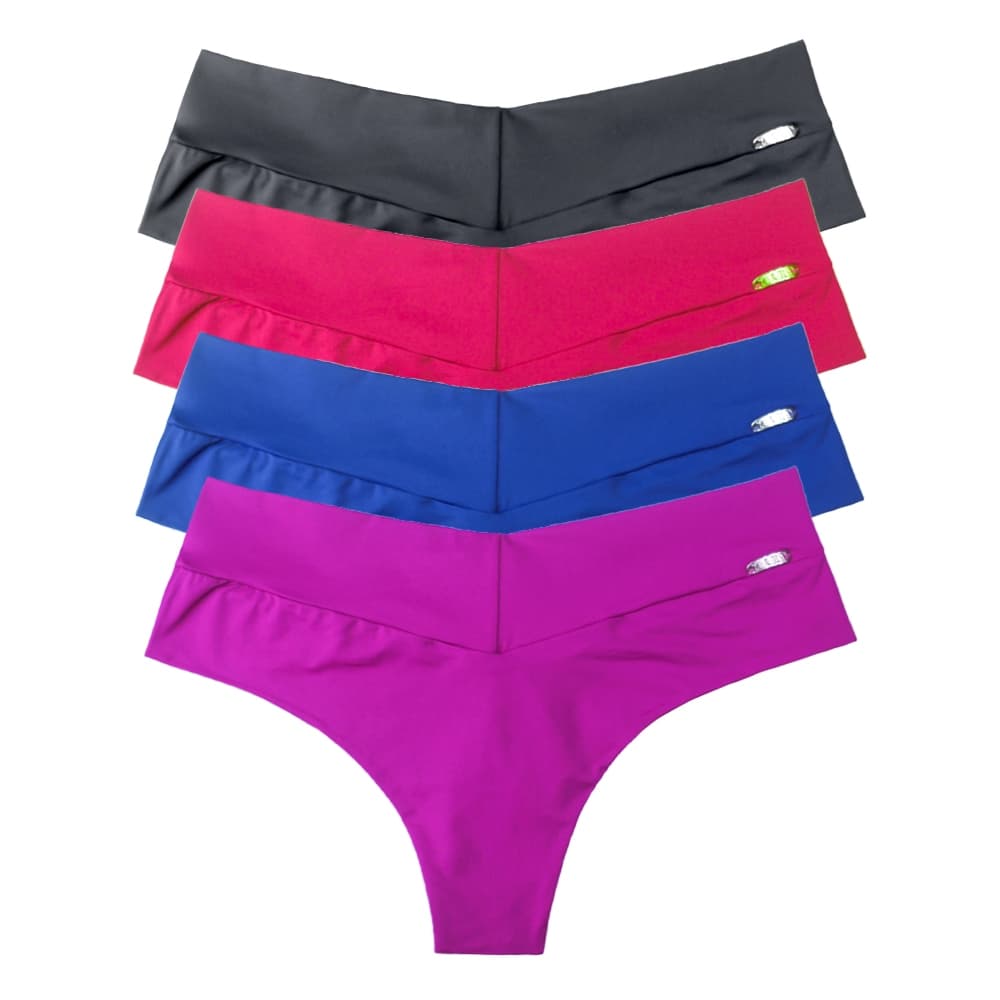 Cacinha Fio duplo plus size Tecido Microfibra poliamida