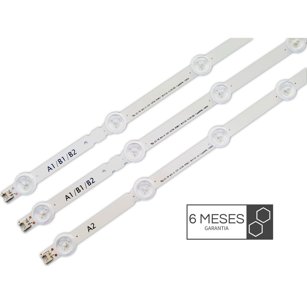 Kit Barra Led Alumínio TC-L32B6B A1 A1 A2