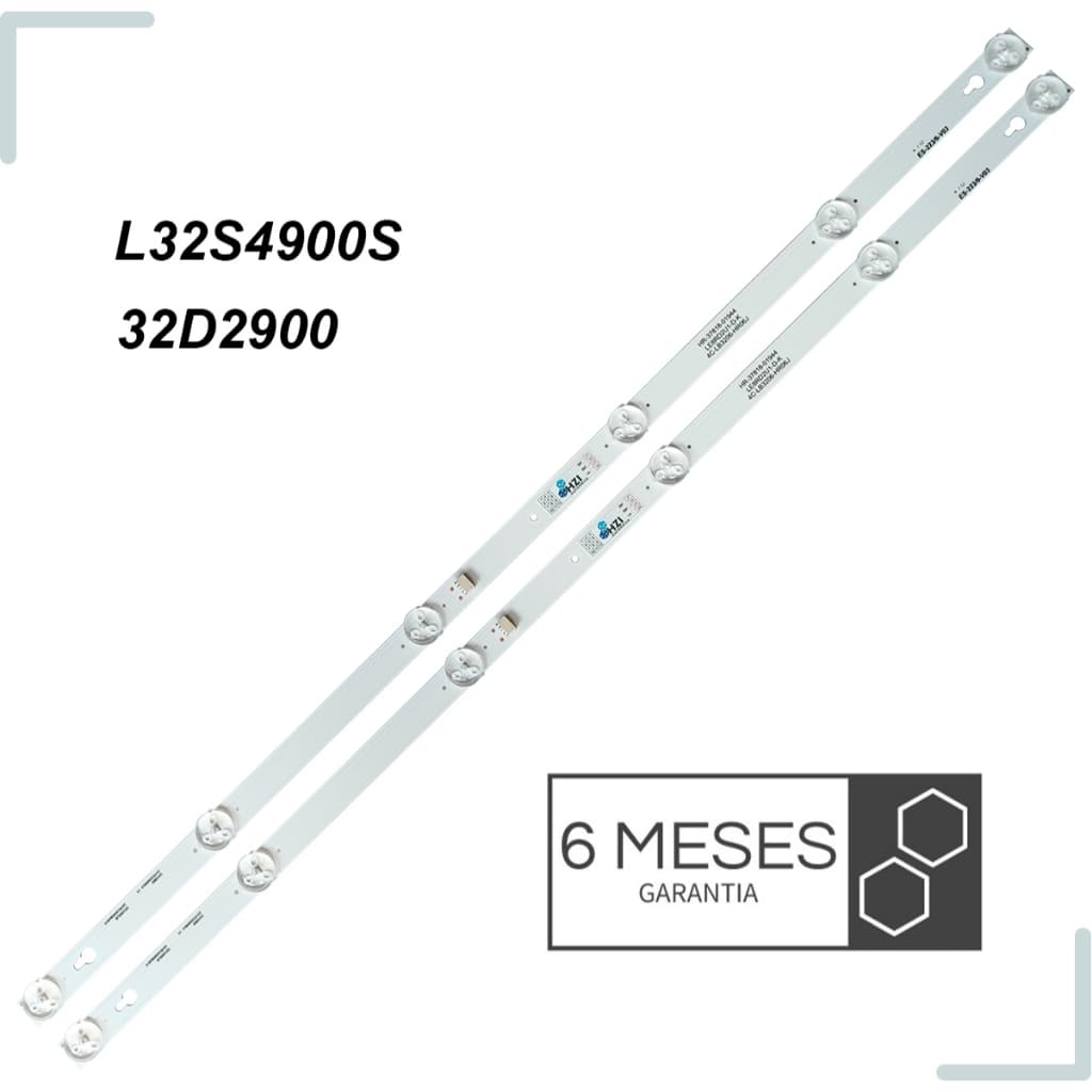 Kit Barra Led Alumínio 32L1600 32L1800 32L2600 32L2800 32L2900 L32s4900s L32S4900 32D2900
