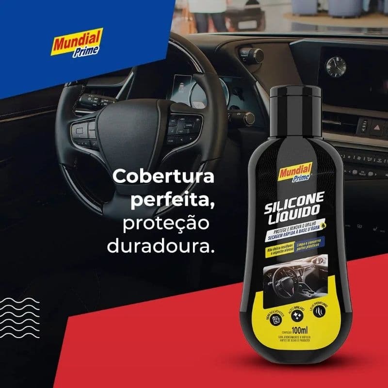 SILICONE LÍQUIDO - 100 ML - MUNDIAL PRIME