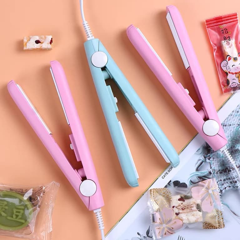 Mini Chapinha Prancha De Cabelo Portátil Com Case Transporte Bivolt Estojo Entrega rápida