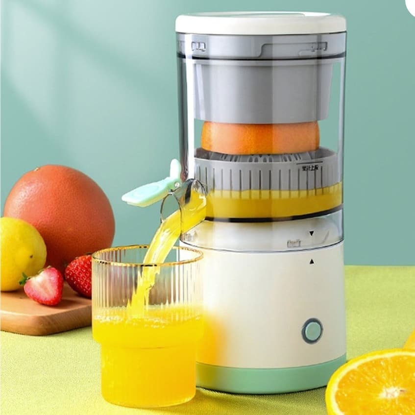 Espremedor De Laranja Frutas Elétrico Portátil Bivolt Extrator Recarregável USB MDC1