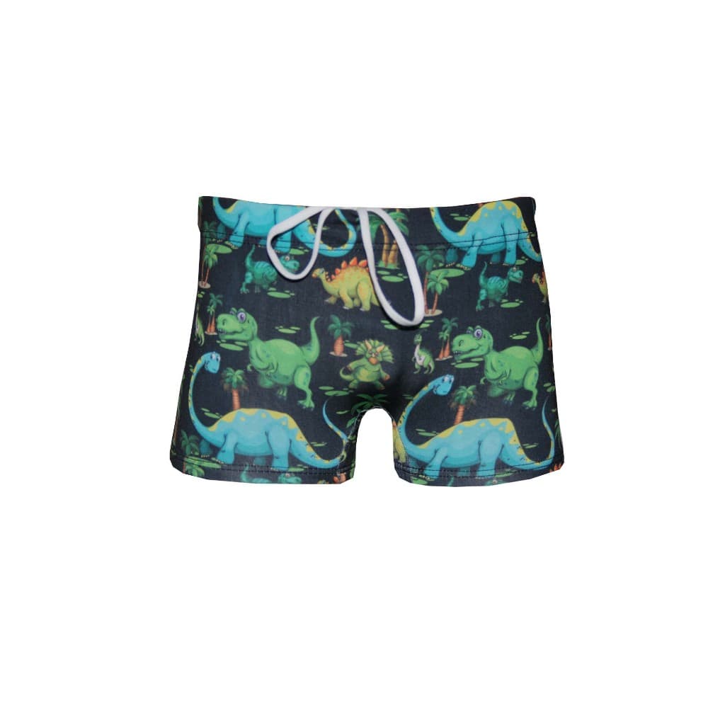 Sunga Boxer infantil/juvenil praia piscina proteção UV do 2 ao 16 anos