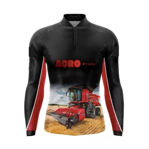 Camisa Camiseta Dry Fit Agricultura Ceifa Proteção Uv50+