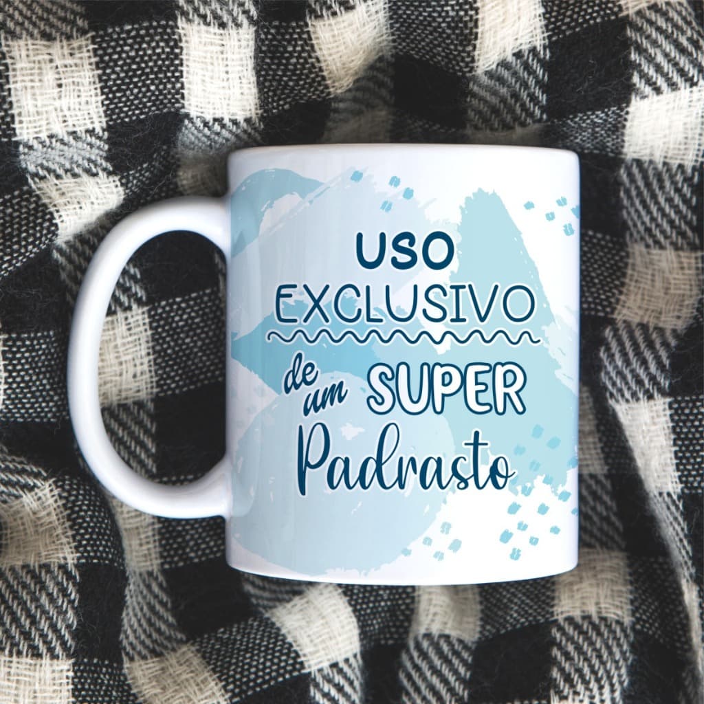 Caneca Melhor Padrasto do mundo Paidrasto presente dia dos pais pai papai