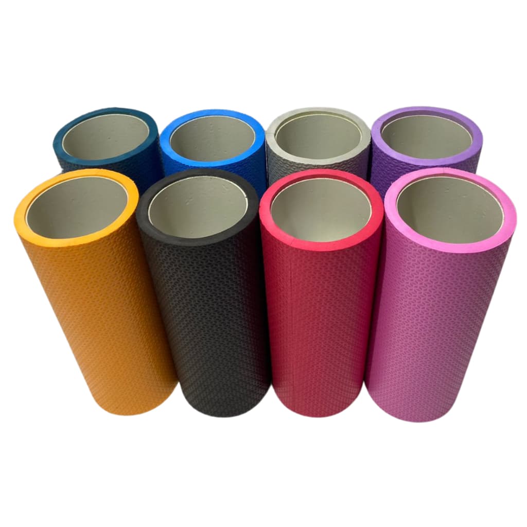 Rolo De Liberação Miofascial 30x12cm Cores Diversas Super Resistente sem Tampa Lateral