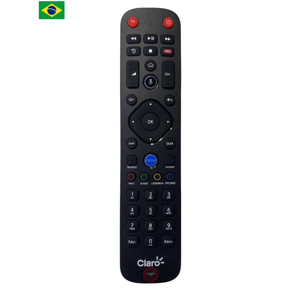 Controle Remoto Original para Net digital Claro Box Comando de voz integrado