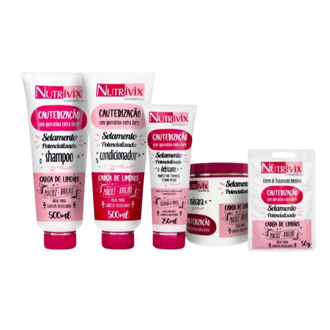 Kit Cauterização - Nutrivix Cosméticos