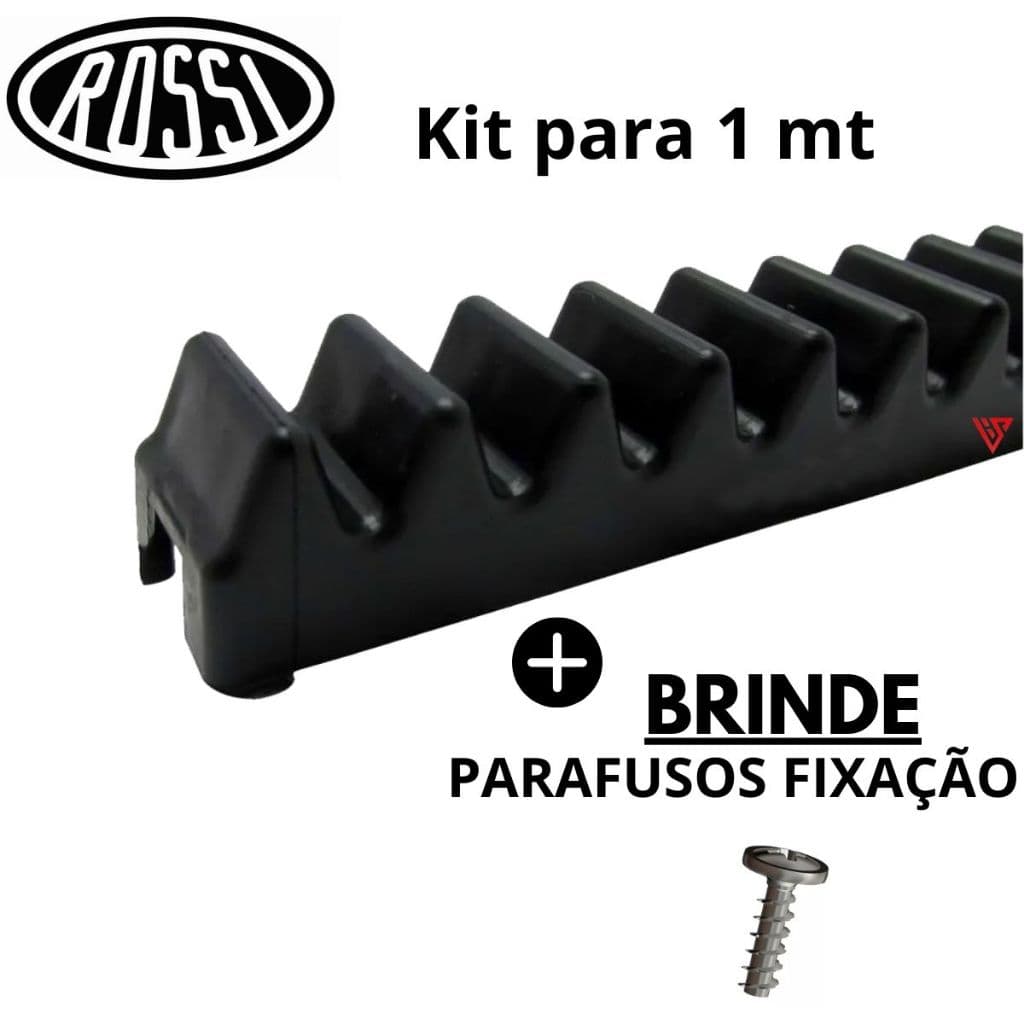 kit 4 Gomos de cremalheira para portão deslizante ROSSI