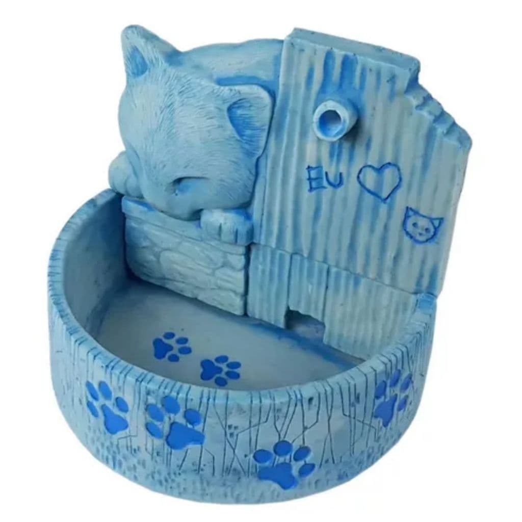 Bebedouro Fonte De Água Para Gatos Automático Bivolt Tigela Pet Silenciosa Circulação Contínua Antiestresse