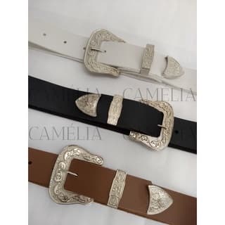 Cinto Feminino Cowboys Country Detalhe na ponta Moda blogueira