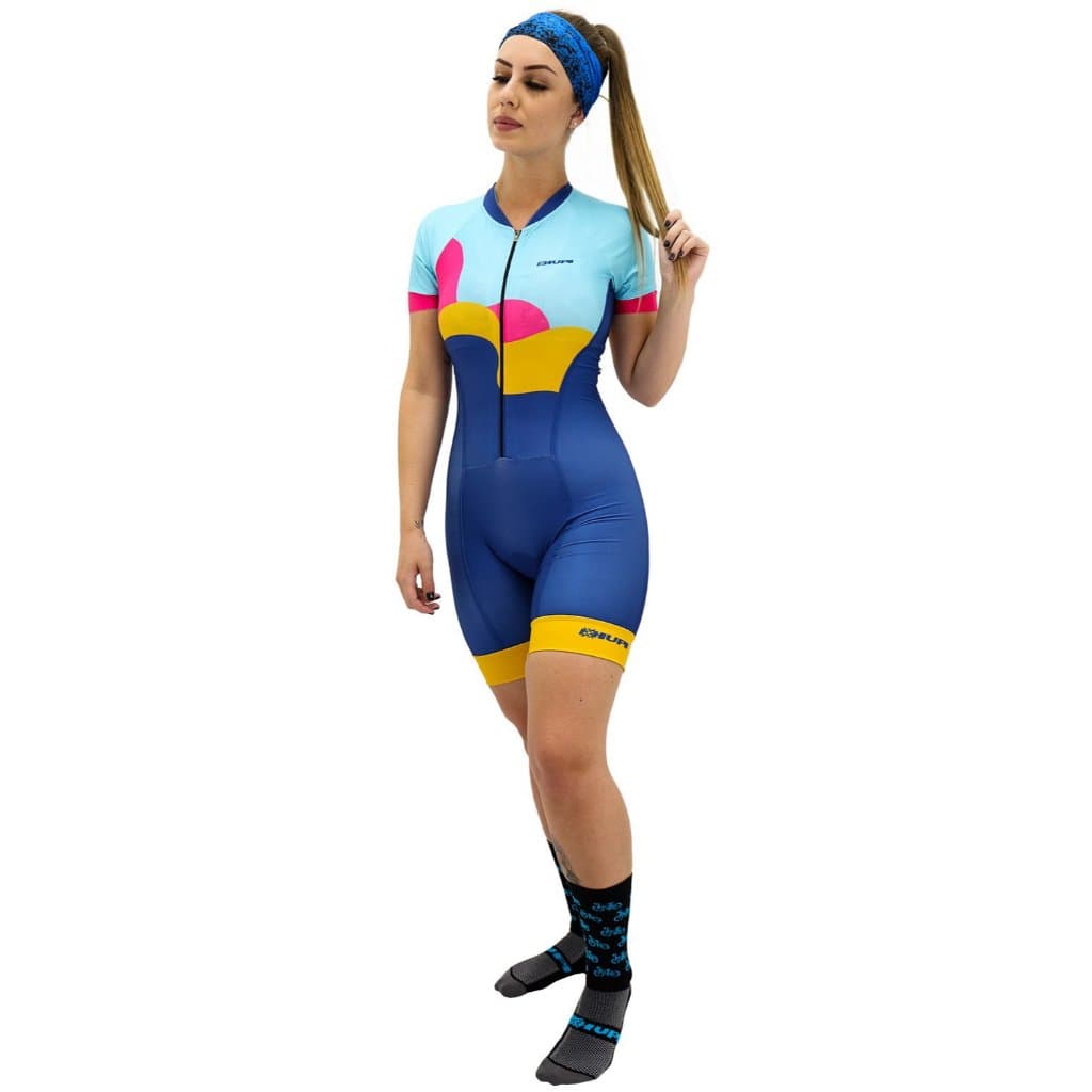 Macaquinho Ciclismo Feminino Hupi Ipanema