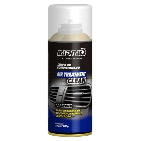 Limpa Ar Condicionado Air Treatment Clean 290ml Radnaq Aroma Carro Novo