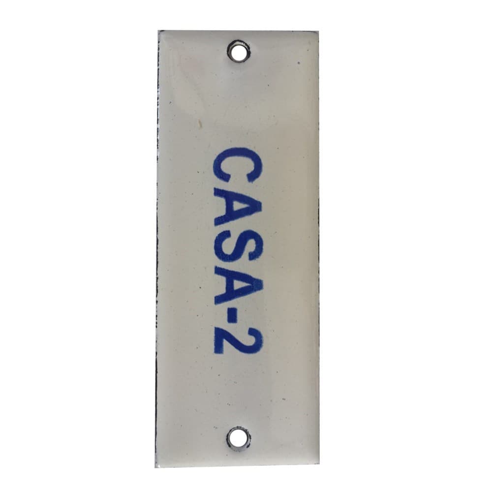 Placa Casa 2