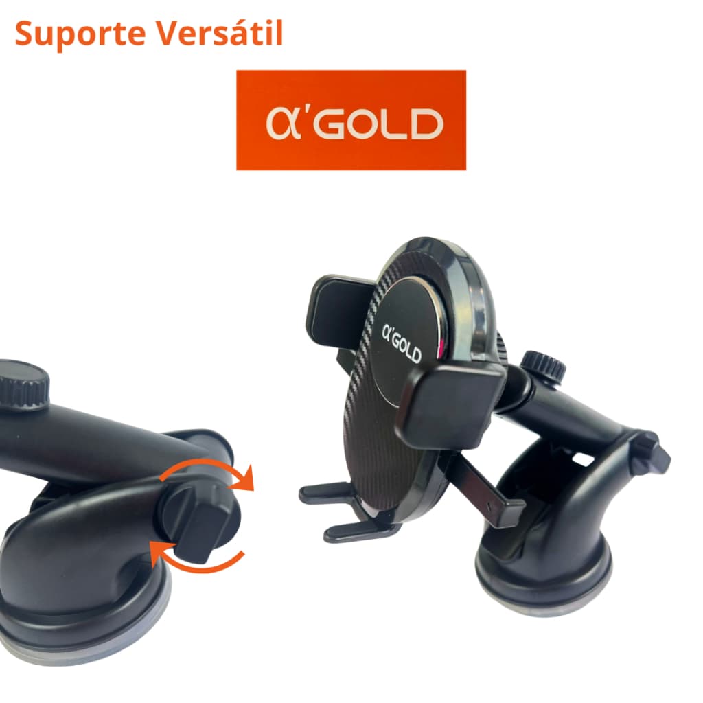 Suporte Veicular Para Celular / Suporte Para Painel do Carro / A' Gold (SPC-01)