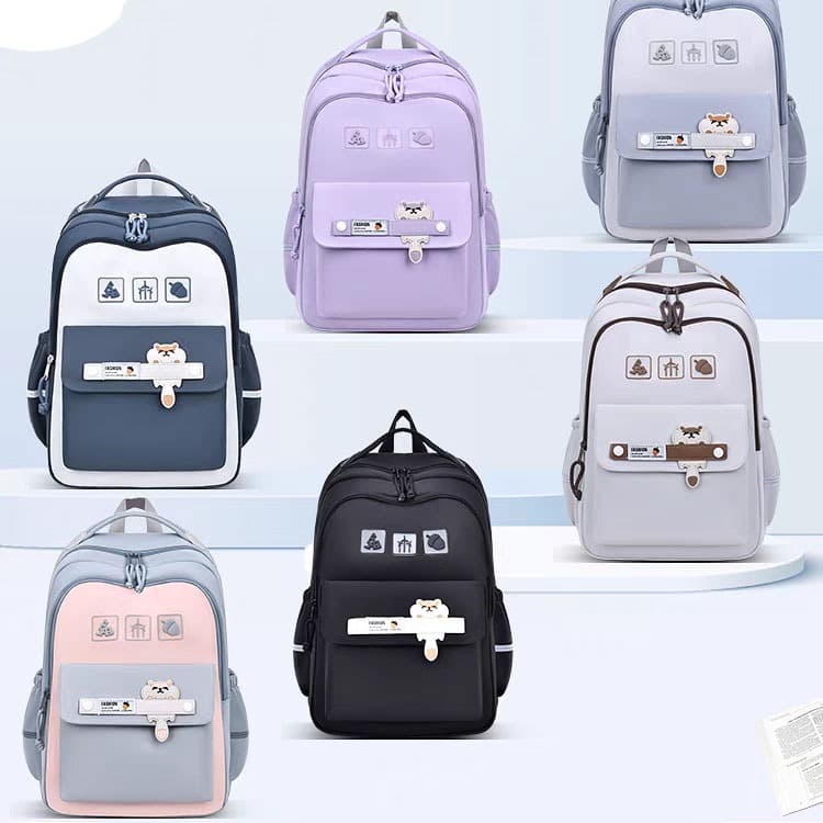 Reforçada Mochila Feminina Masculino Impermeável 30L Bem Espaçosa Mochila Escolar De Casal Coreana