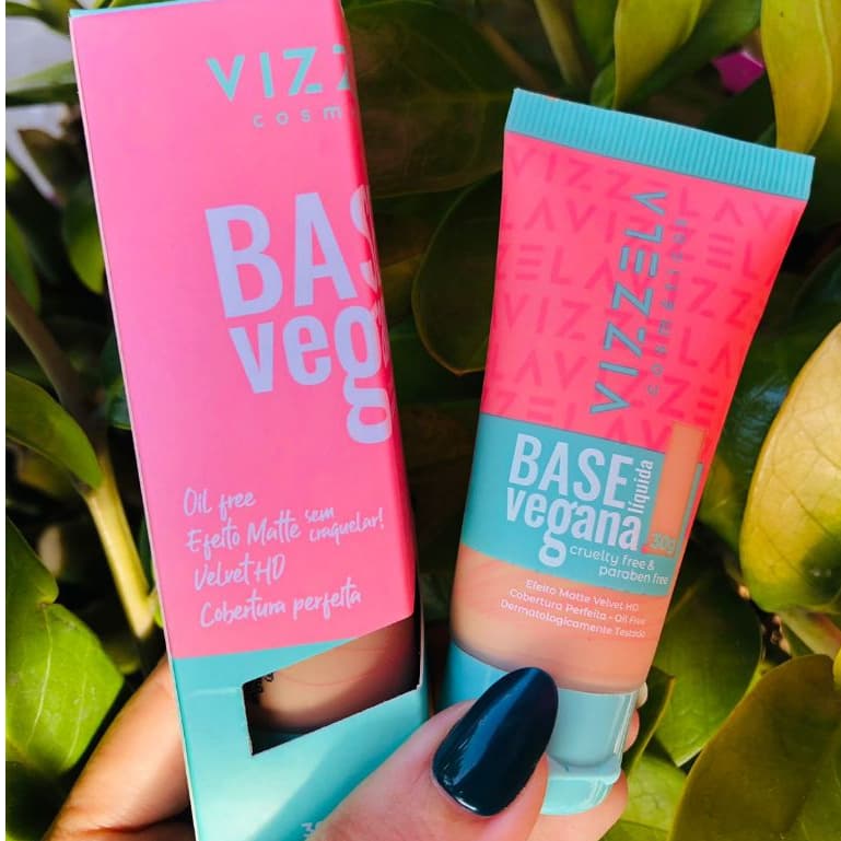 Base Liquida Matte Vegana Vizzela - vegano
