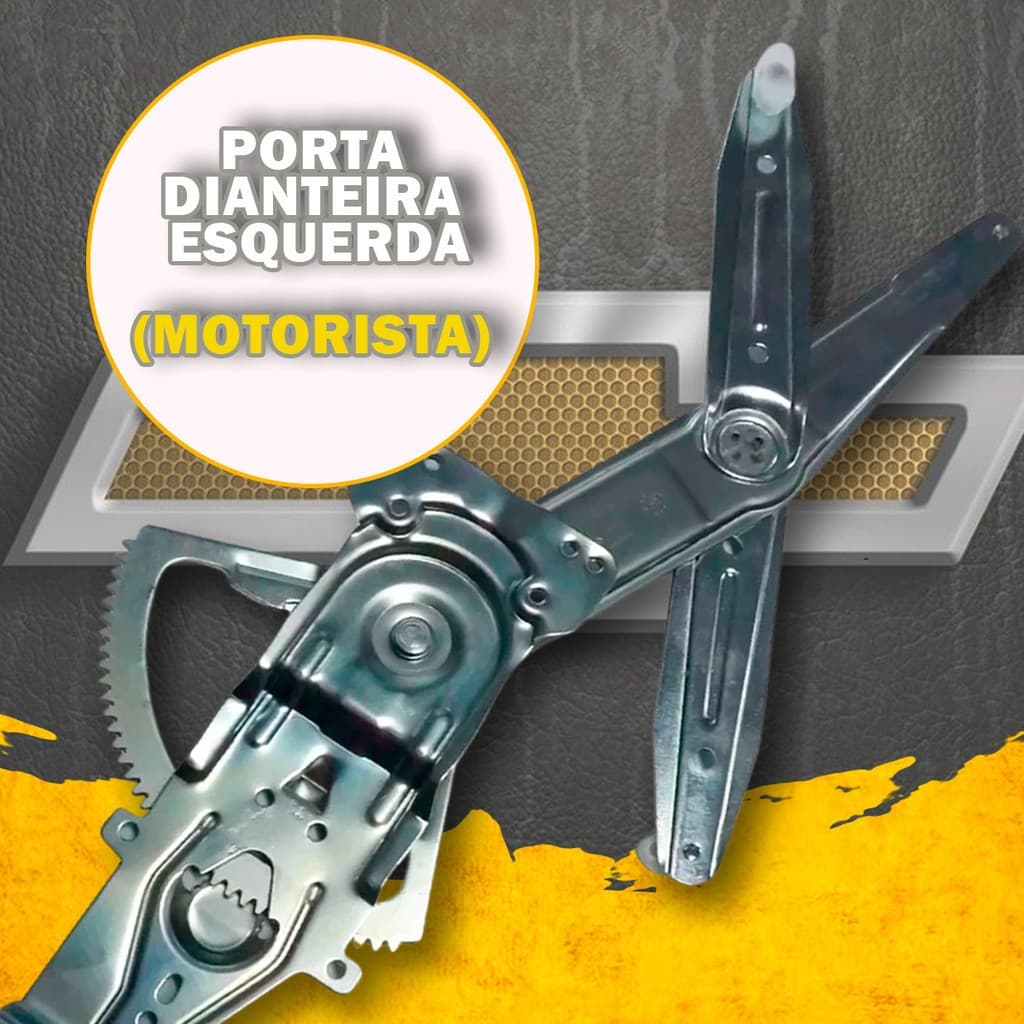 Máquina de Vidro Elétrico Porta Motorista Lado Direito Corsa Classic 1995 Até 2016