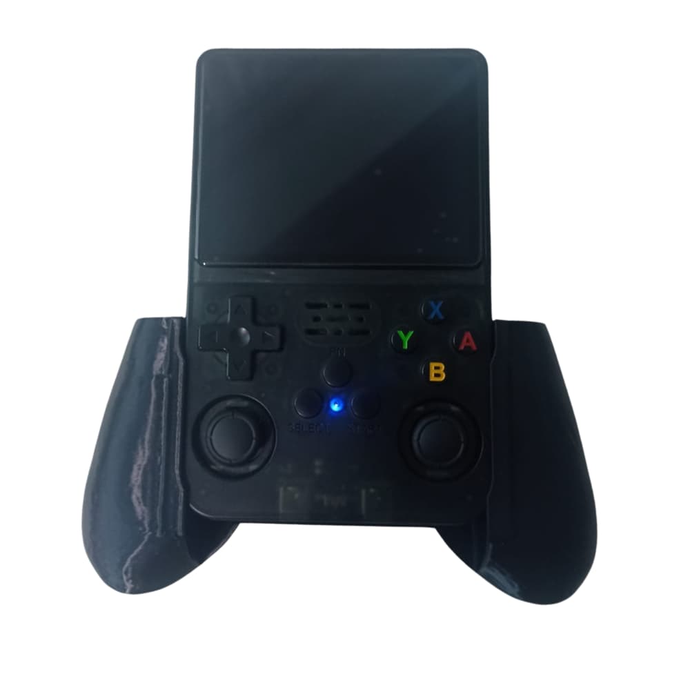 Grip de Mão Ergonômico R36S Pegada Controle Para Jogar Conforto + Suporte de Mesa