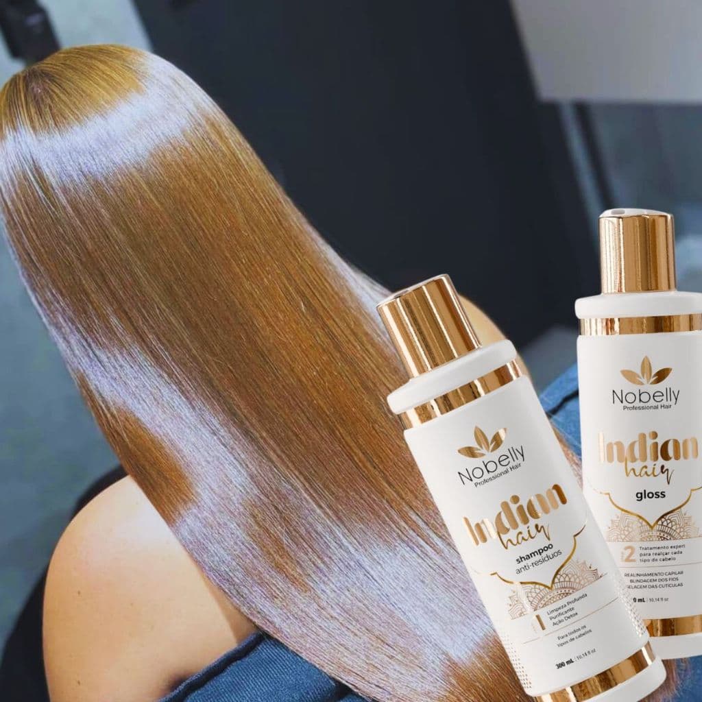 Progressiva Organica Liso Extremo 300 ml Shampoo e Gloss Realinhamento Termico