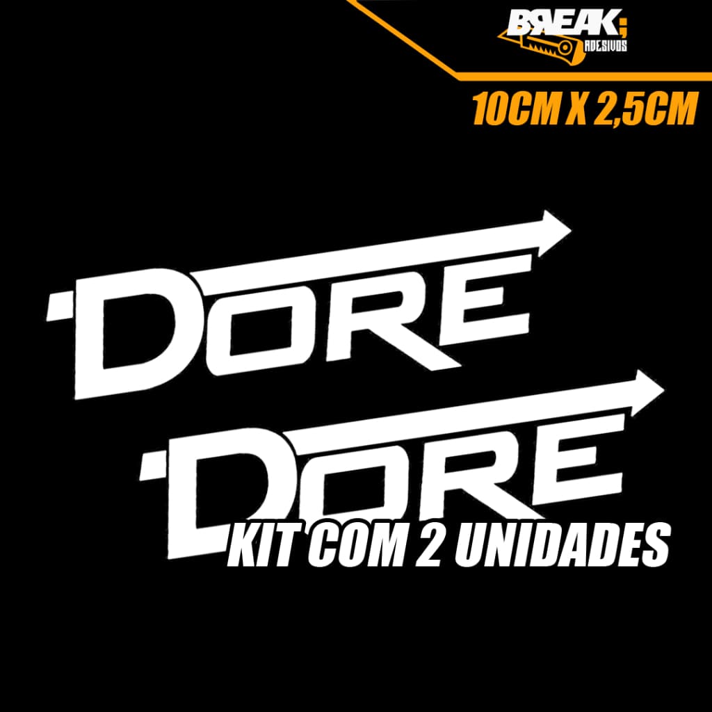 Adesivo Dore Reforma Escapamento Moto
