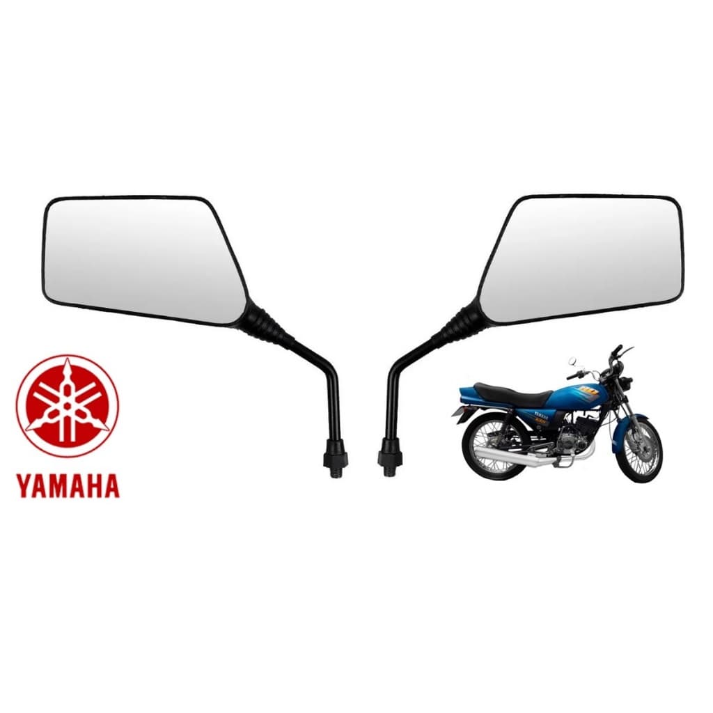 Espelho Retrovisor Rd Rdz 125/135 Modelo Original Preto Par