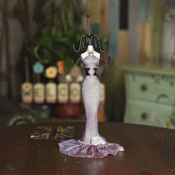 Porta Jóias Bijuterias E Acessorios Manequim Boneca Decoração