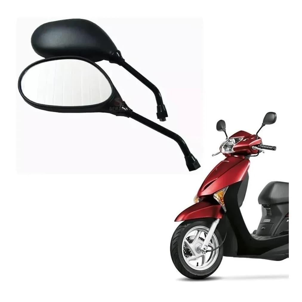 Retrovisor Honda Lead 110 Rosca M8 (inversa)