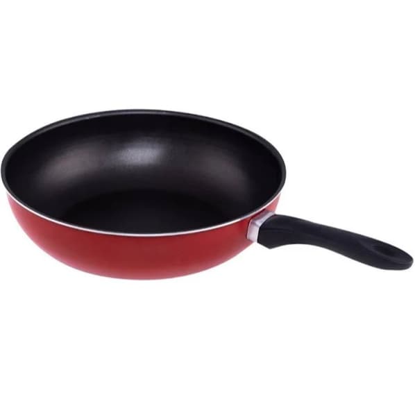 Frigideira Wok Antiaderente Funda C/ 5 Camadas Antiaderente Tamanho 26