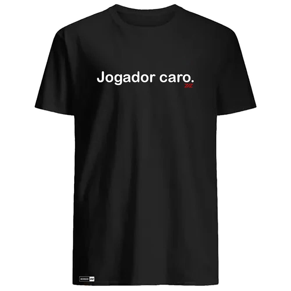 Camiseta Infantil Boleiro Jogador Caro - Andada de jogador - Futebol - 100% Algodão de Qualidade