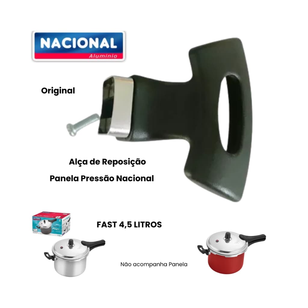 Alça inferior Panela Pressão Nacional PPFE DOMESTICA FAST