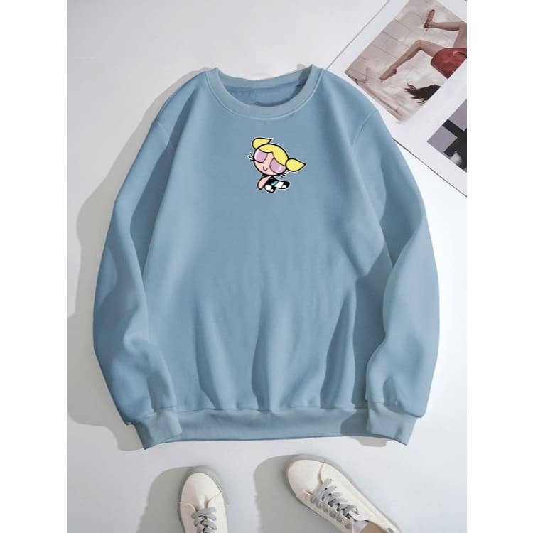 Moletom Lindinha Moleton Feminino Casaco Gola Carerca Moletom Fofo Lindinha