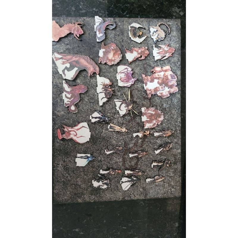 Kit 80 Tokens Personalizaveis - MDF Estampado