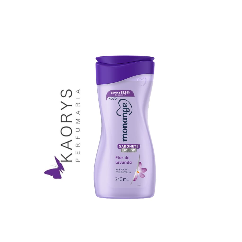 Sabonete Líquido Monange Flor de Lavanda 240ml